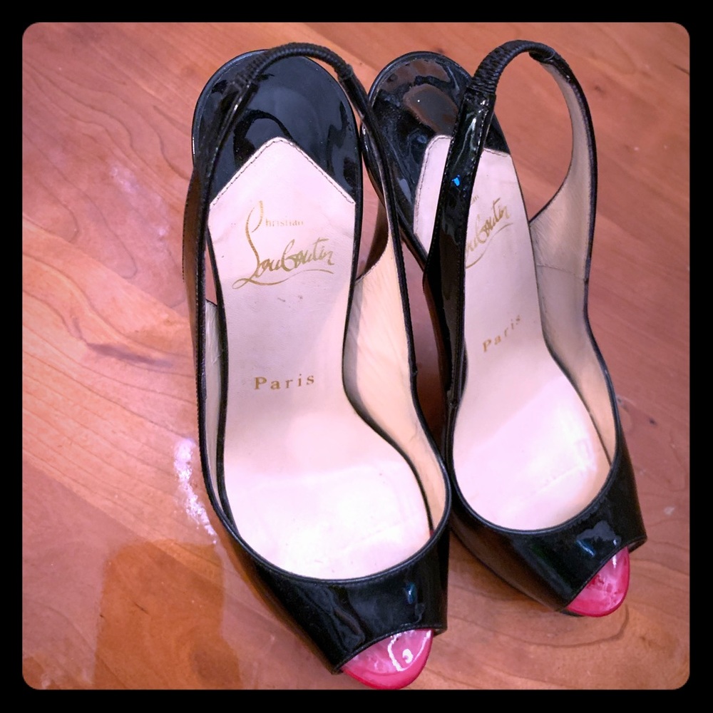 Christian Louboutin Open toe heels